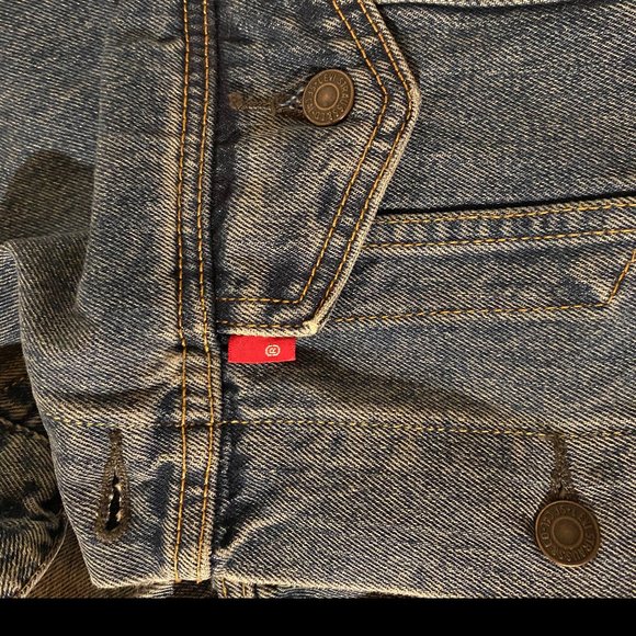 LEVI'S Denim Jacket XL - Picture 2 of 4